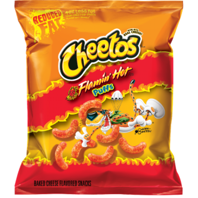 Flavored Cheetos Crunchy Pack Png File (black, chocolate, red, orange)