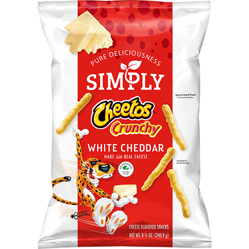 Flavored Cheetos Crunchy Pack Png Transparent Image (red, white)