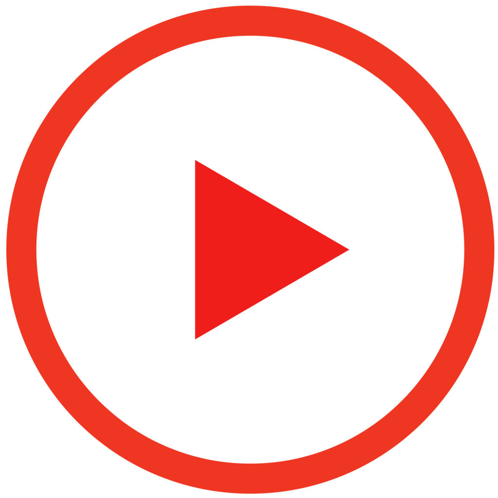 Play Button Png Transparent Image (red, black, chocolate)