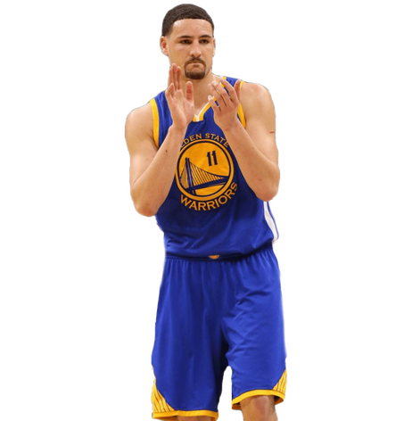 Klay Thompson Png Isolated Image (navy, indigo, black)