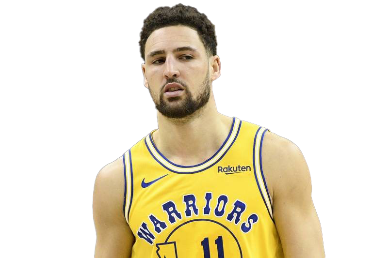 Klay Thompson Transparent Png (white, gold)