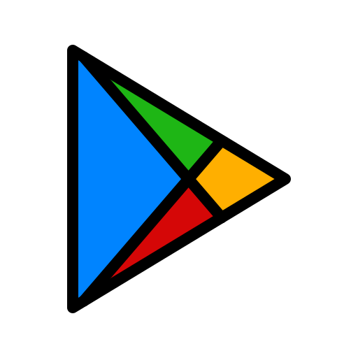 Play Store Google Android Game Service Marketplace Free Png Icon Download (greenish blue, red, black, orange, green)