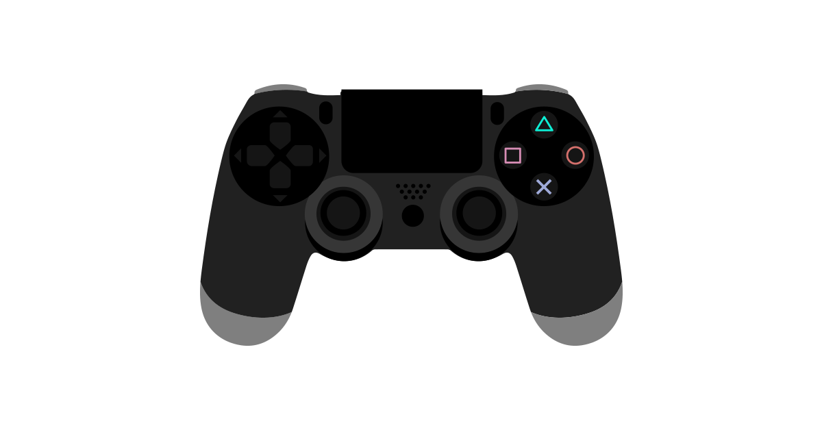 Playstation Remote Controller Png (black, white)