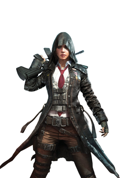 Playerunknowns Battlegrounds Png File (black)