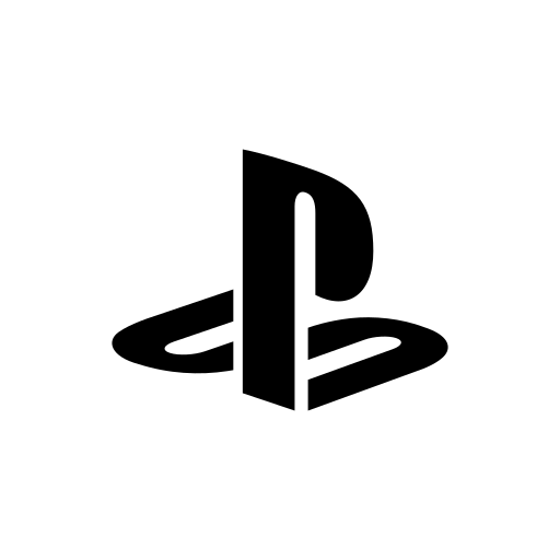 Playstation Logo Icon Free Png Icon Download (gray, lavender, black, white)