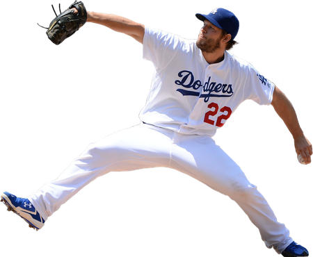 Clayton Kershaw Png Hd (black, white)