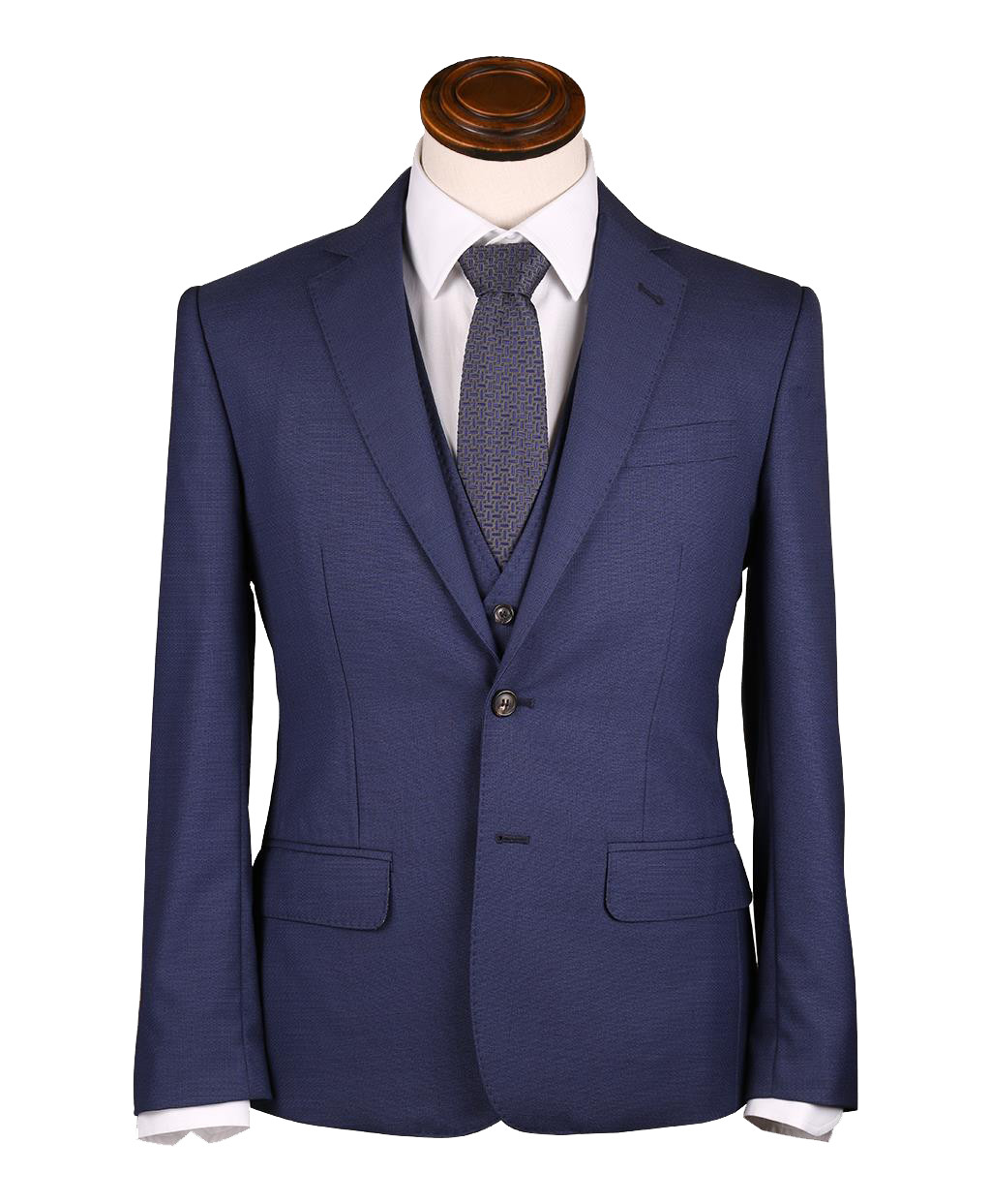 Blazer Png Image (indigo, white)