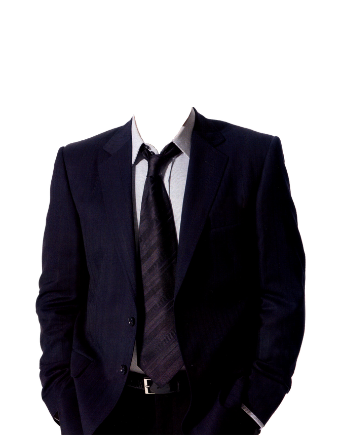 Blazer Suit Png (black)