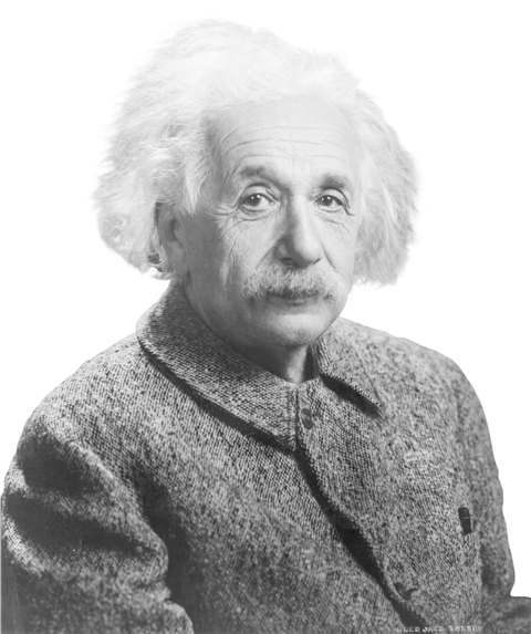 Albert Einstein Png File (white, lavender, black, gray)