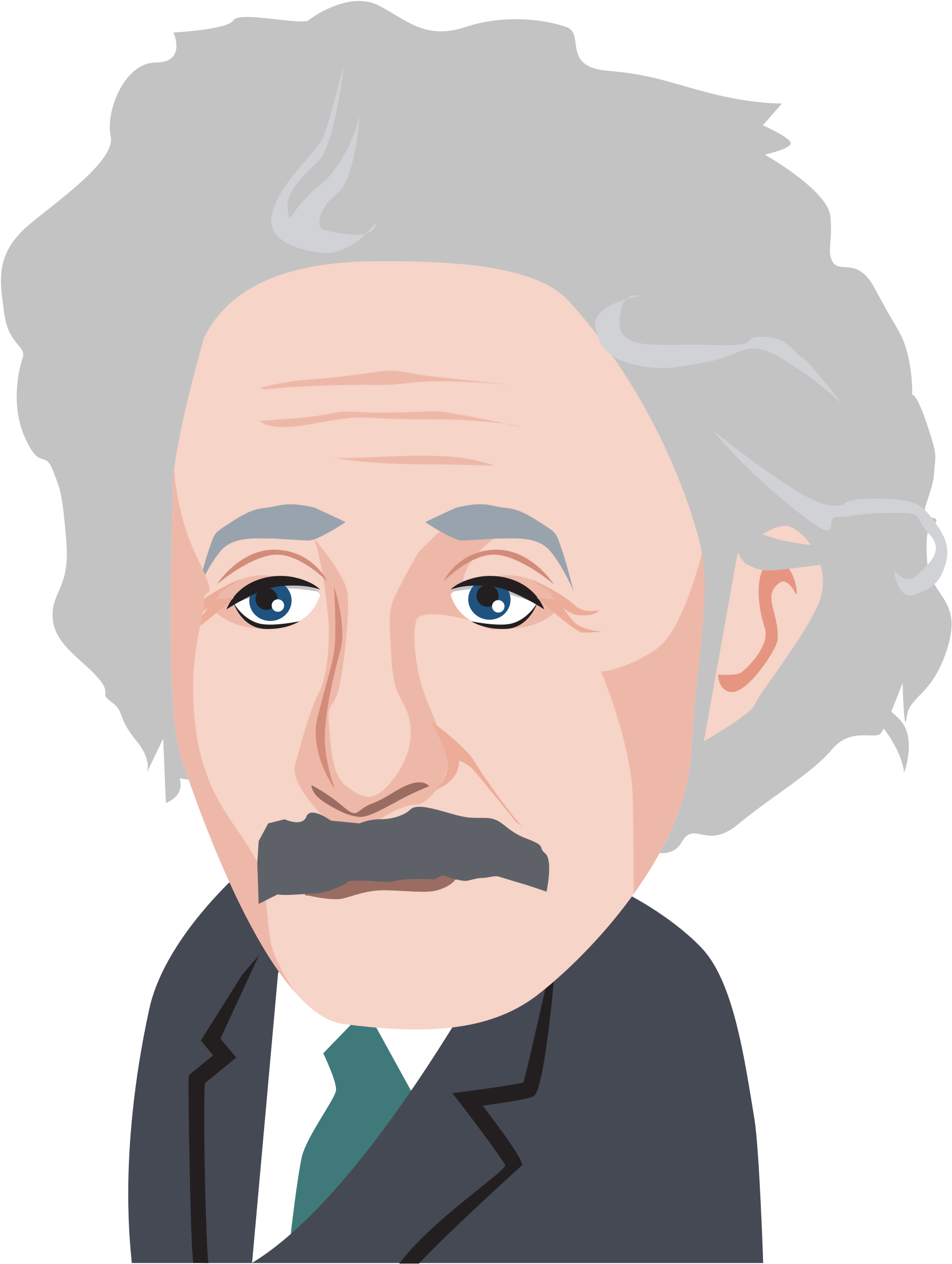 Albert Einstein Png Hd (indigo, white, black, silver, pink)