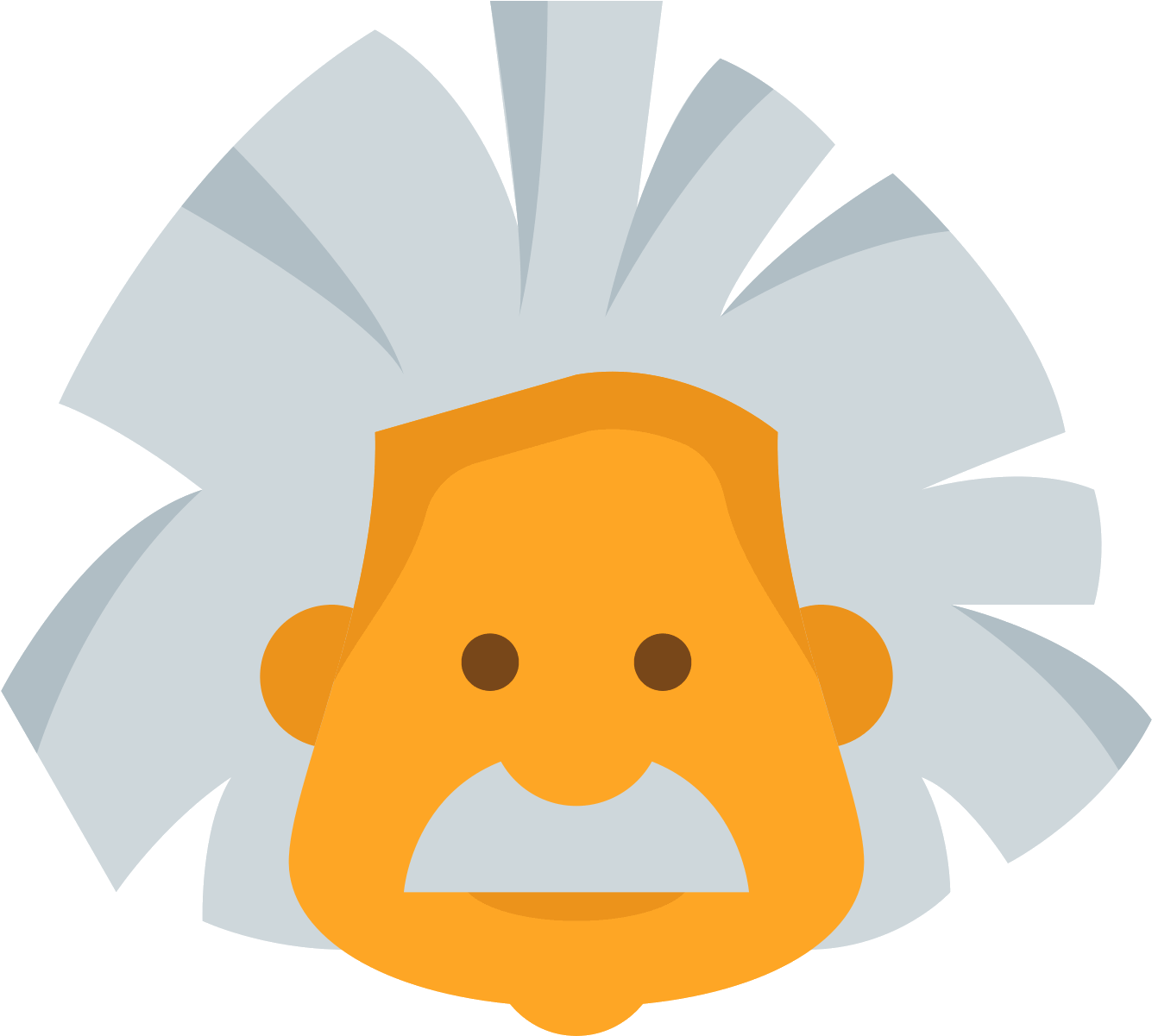 Albert Einstein Png Isolated Image (lavender, orange, black, silver)