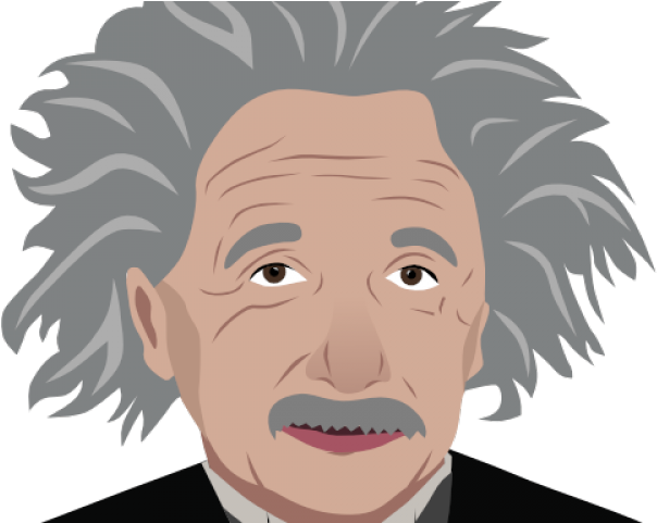 Albert Einstein Png Transparent (black, gray, silver)