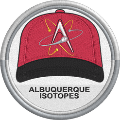 Albuquerque Isotopes Png (lavender, black)