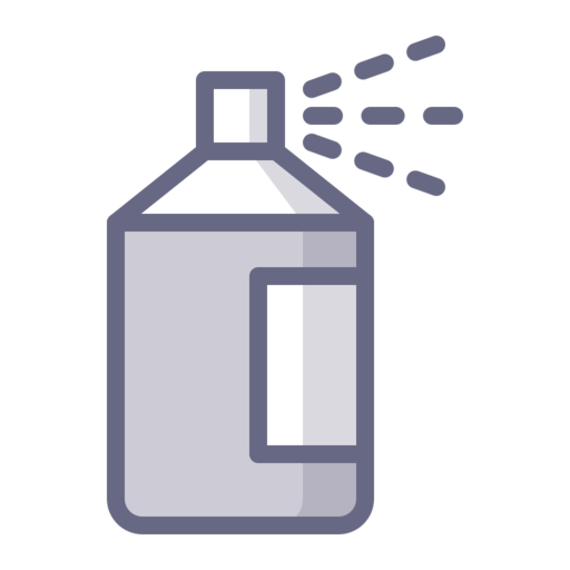 Cle Spraycan Free Transparent Png Icon Download (lavender, black, silver, white, gray)