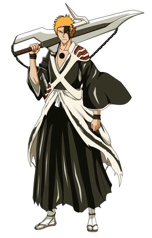 Bleach Ichigo Kurosaki Png Image (black)