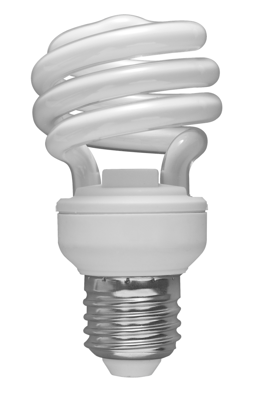 Electric Bulb Png Image (black, silver)