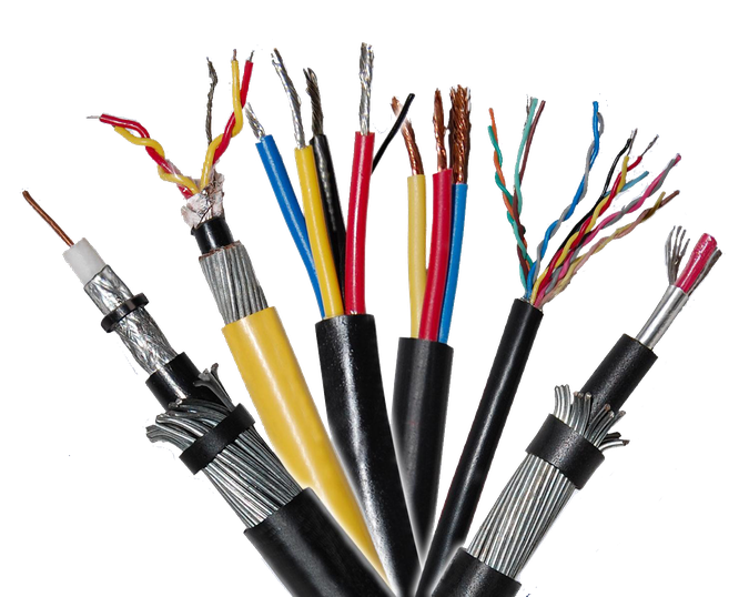 Electric Cable Png Pic (black)