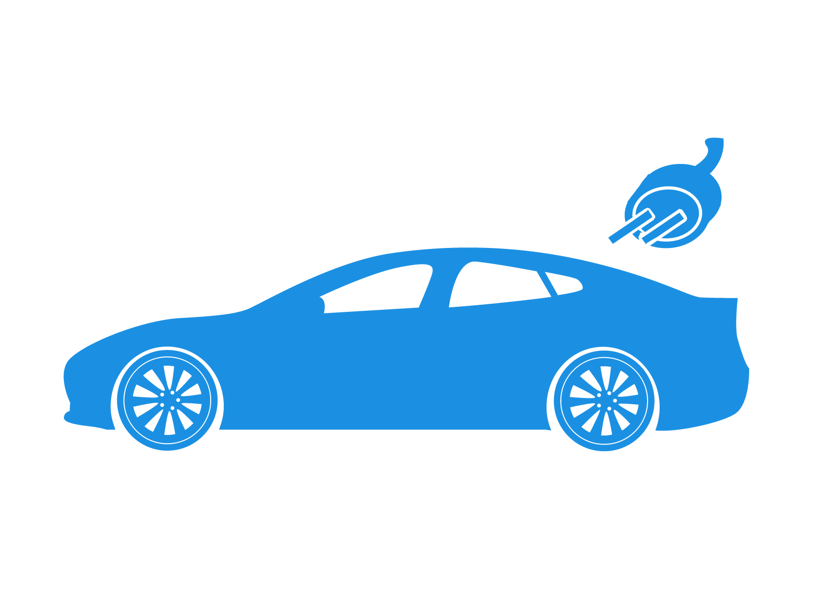 Electric Car Png Isolated Transparent Picture (silver, white, teal)