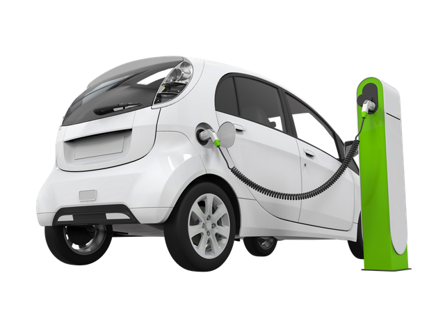 Electric Car Png Transparent Image (lavender, black, silver)