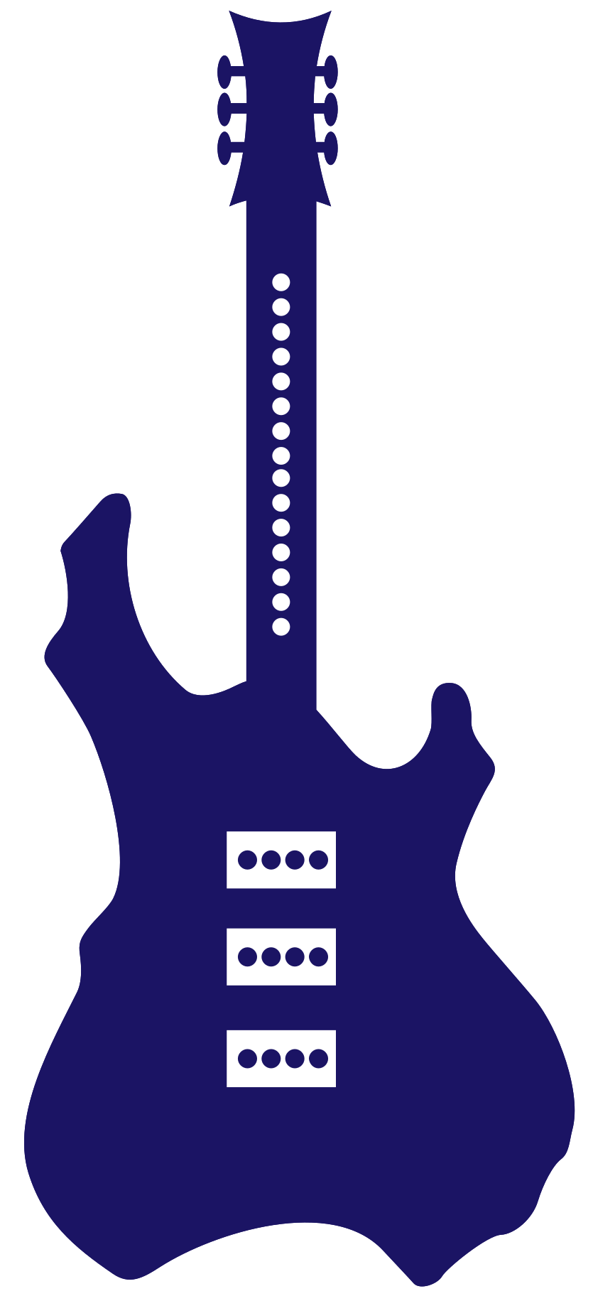 Electric Guitar Music Png Picture (black, navy)