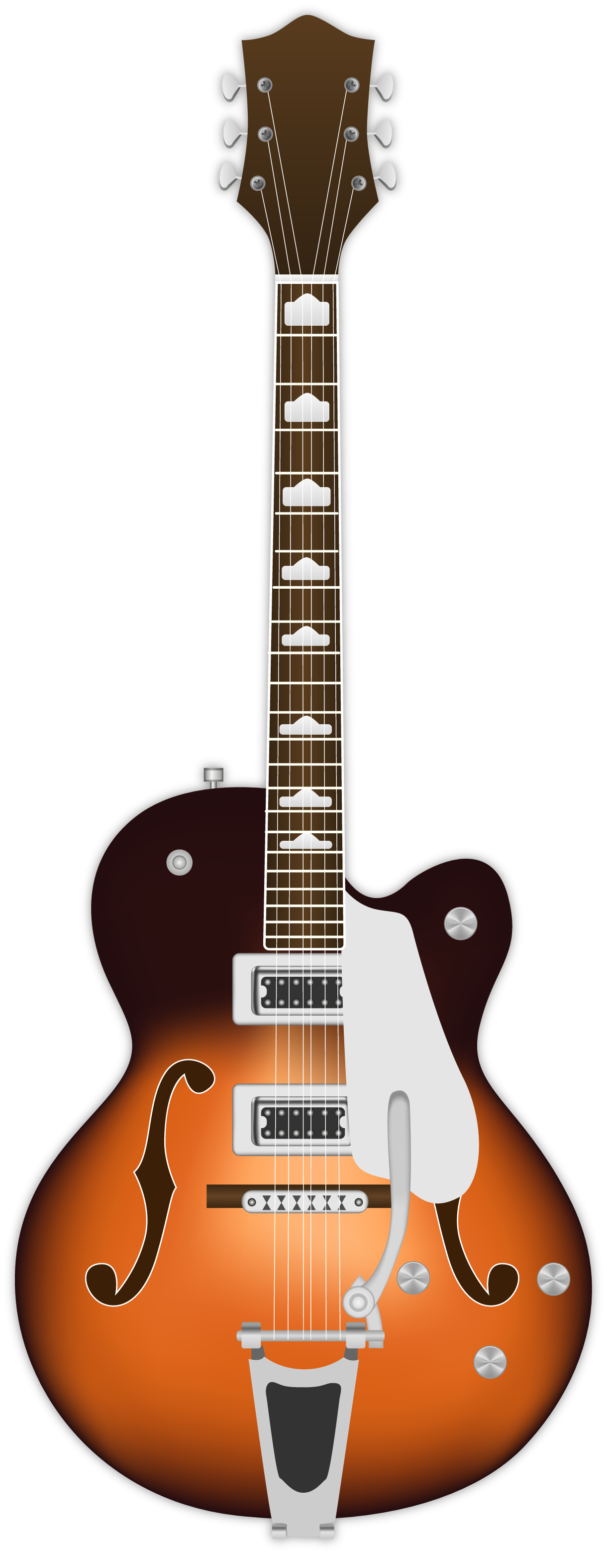 Electric Guitar Png Image Hd (black, lavender)