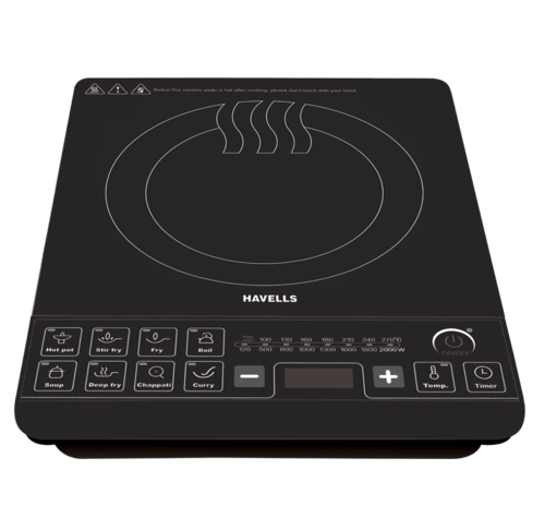 Electric Induction Cooktop Png Image (black)