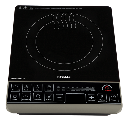 Electric Induction Cooktop Png Transparent Image (black)