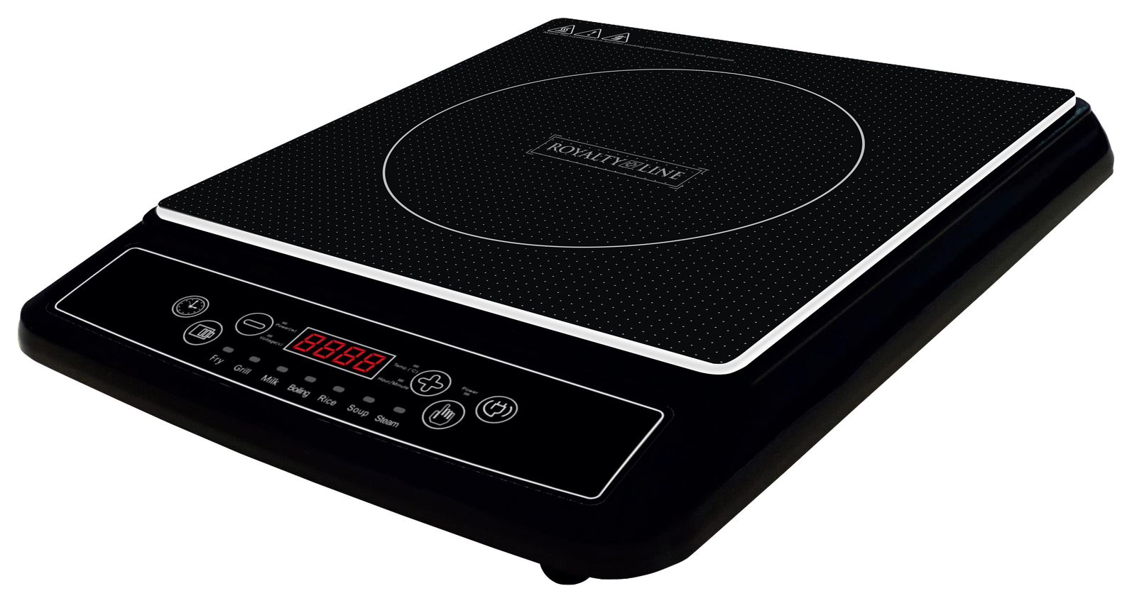 Electric Induction Cooktop Transparent Png (black)