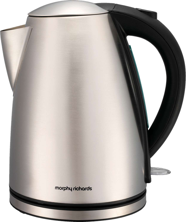 Electric Kettle Transparent Background (beige, black)