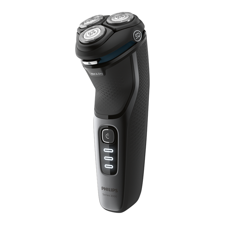 Electric Razor Png File (black, indigo)