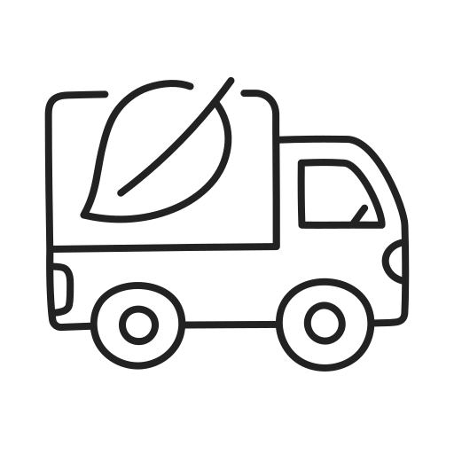 Electric Cargo Truck Battery Ecology Ev Icon Free Png Icon Download (black)