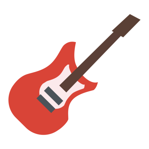 Electric Guitar Free Png Icon Download (maroon, beige, black, chocolate, gray)