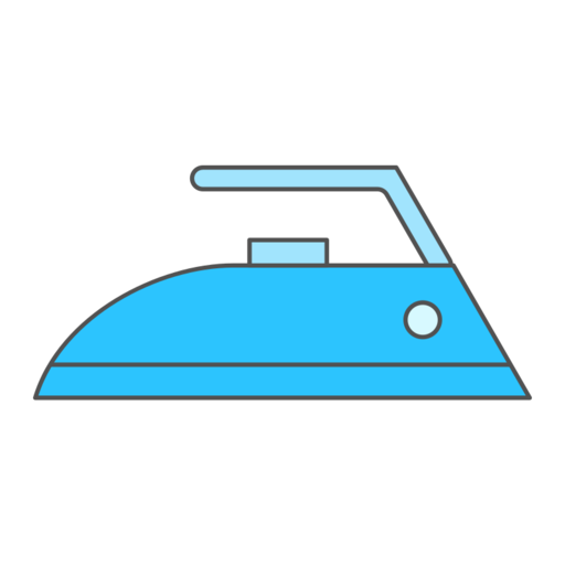 Electric Iron Free Transparent Png Icon Download (greenish blue, black, gray)