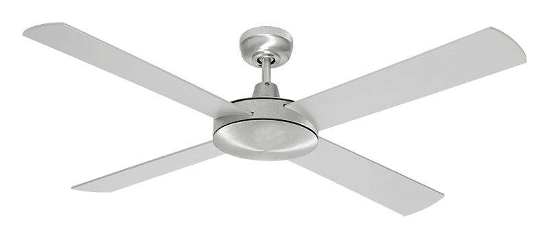 Electrical Ceiling Fan Png Image (silver, white)