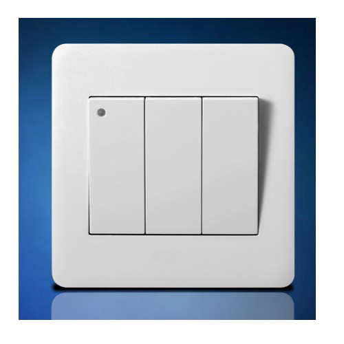 Electrical Modular Switch Png Clipart (white, silver)