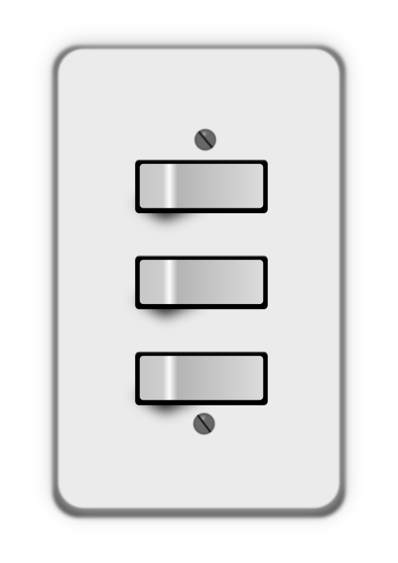 Electrical Switch Png Transparent (lavender, black, silver)