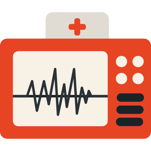 Electrocardiogram Icon Free Png Icon Download (beige, chocolate, black)