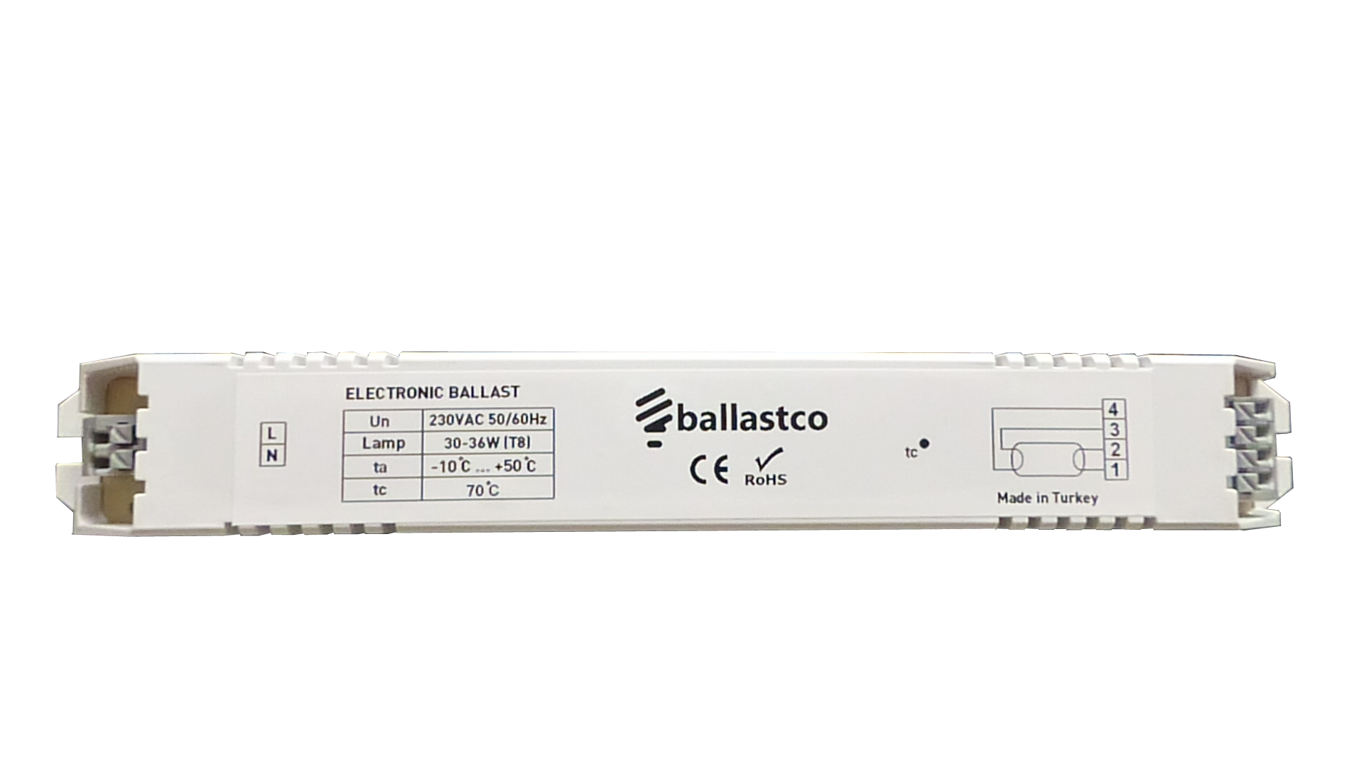 Electronic Ballast No Background (beige, white)