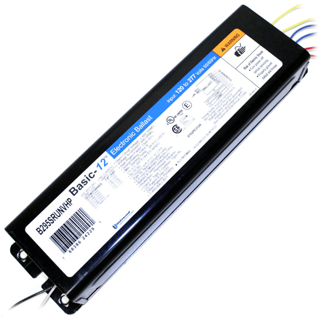 Electronic Ballast Transparent (black, white)