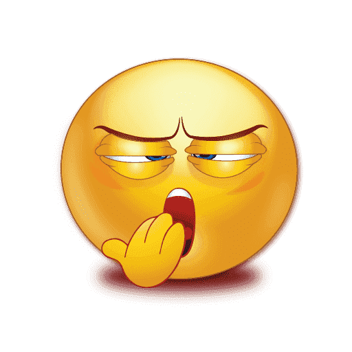 Sleepy Emoji Png Pic (beige, orange, gray)