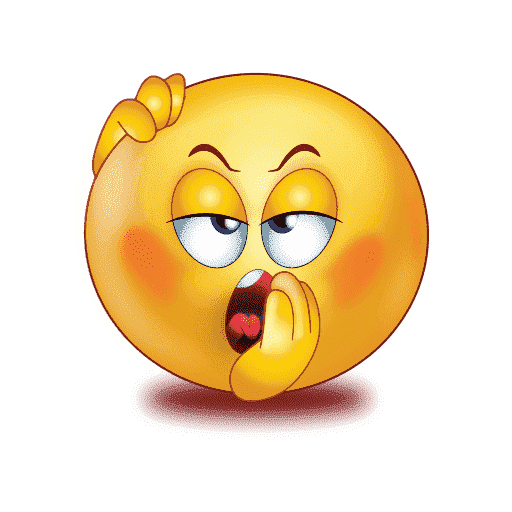 Sleepy Emoji Png Picture (white, orange, maroon, chocolate, gray)