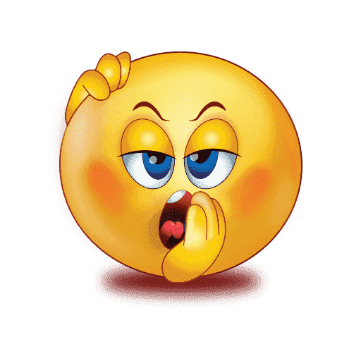 Sleepy Emoji Transparent Png (chocolate, orange, maroon, gray)