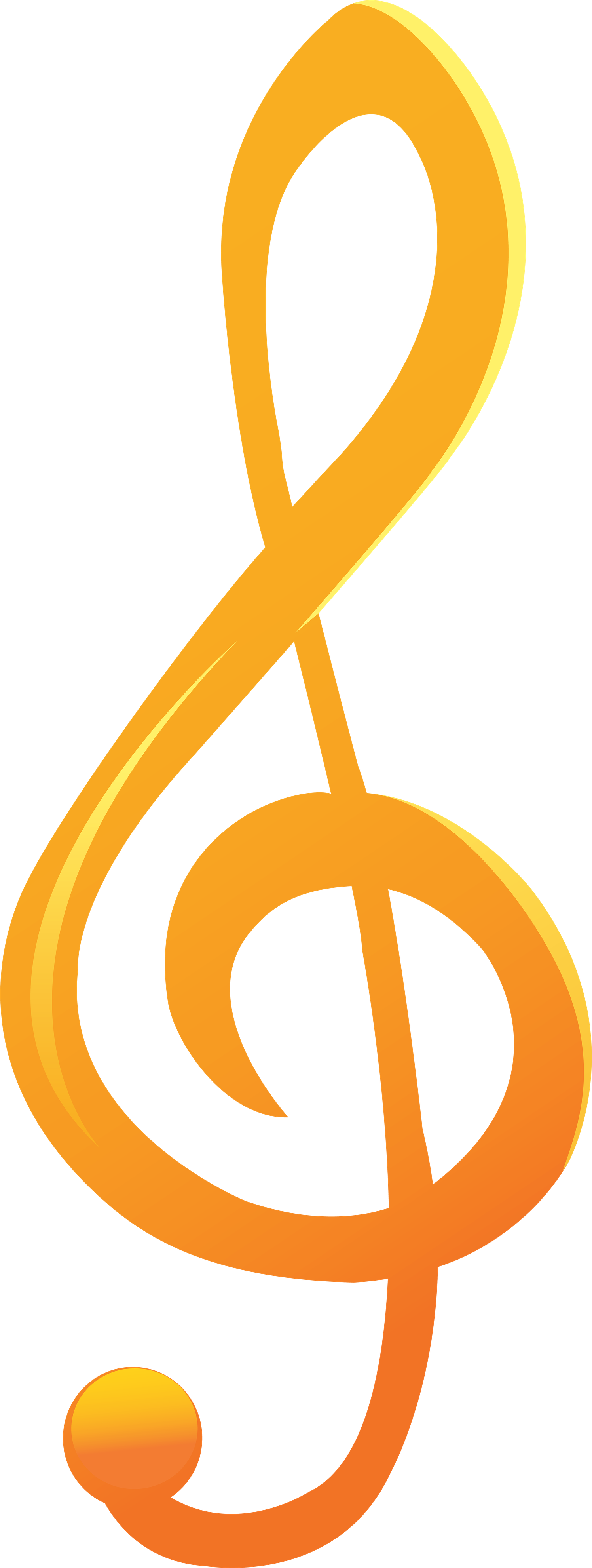 Clef Png Image (orange, black, chocolate)