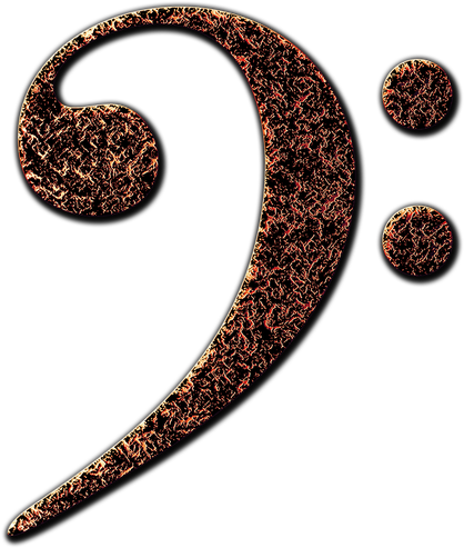 Clef Png Isolated Picture (black, maroon)