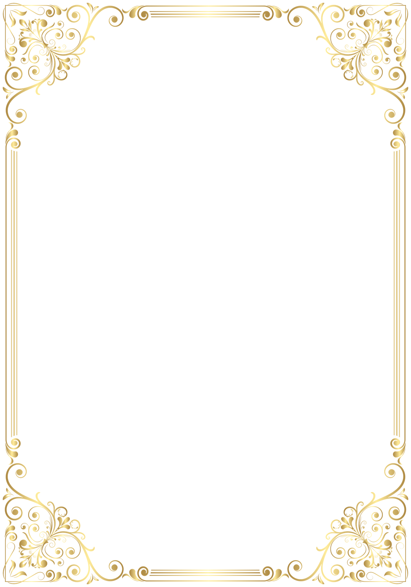 Elegant Frame Png Image (olive, black, maroon)