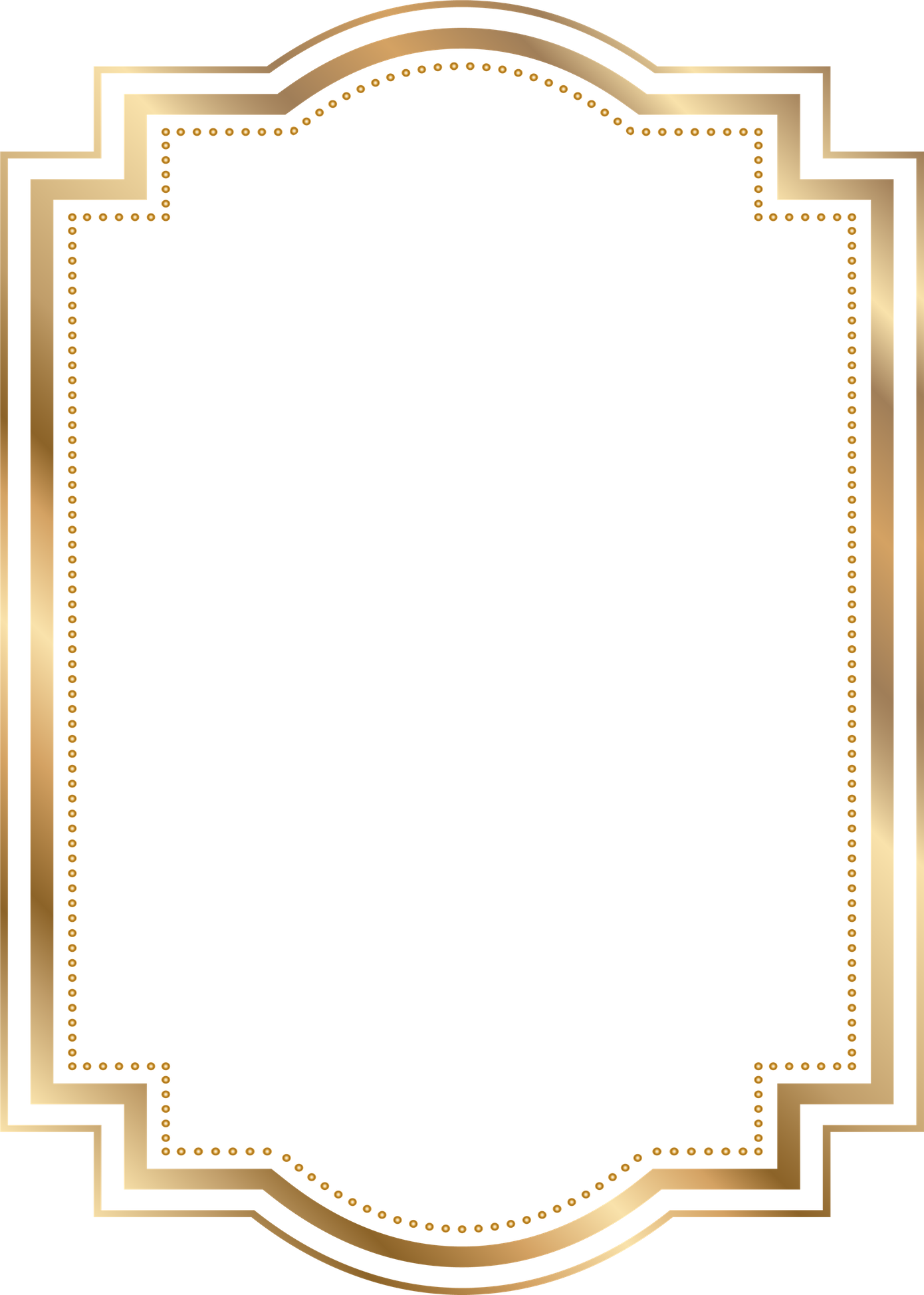 Elegant Frame Png Transparent (black)