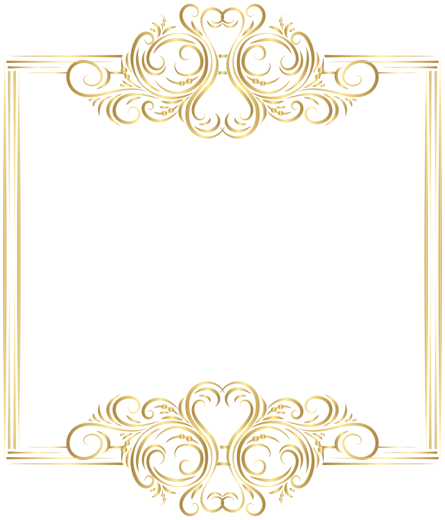 Elegant Frame Png (black)