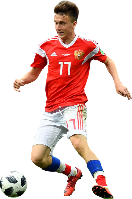 Aleksandr Golovin Png Hd (white, black)