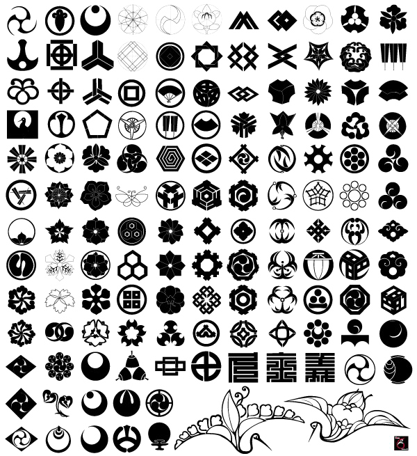 Elements Png File (black, white)