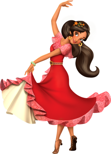 Elena Of Avalor Png Transparent (black, beige, red)